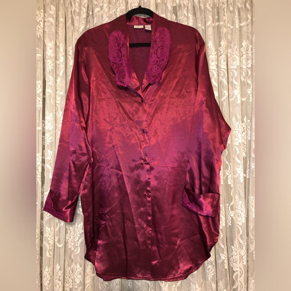 Vintage Maroon moo moo